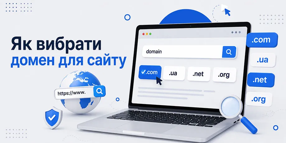 Як вибрати доменне ім’я для сайту